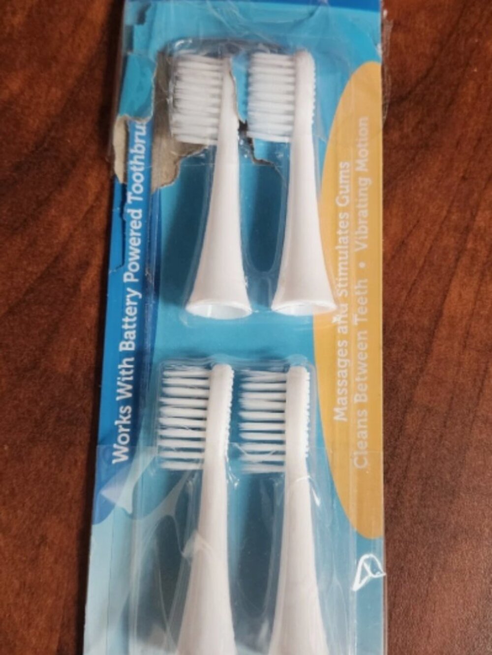 Luminant Soft Electric Toothbrush Replacement Heads Soft 4 Pack New Open
